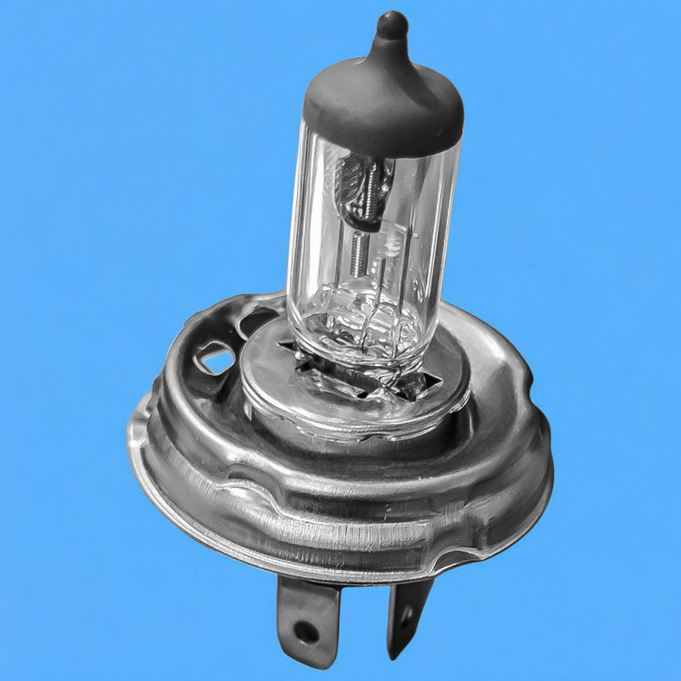 لامپ نور پایین و نور بالا چراغ جلو تک حالته بست یدک مدل استاندارد کد W110 پایه H4 مناسب برای مرسدس بنز کلاس E