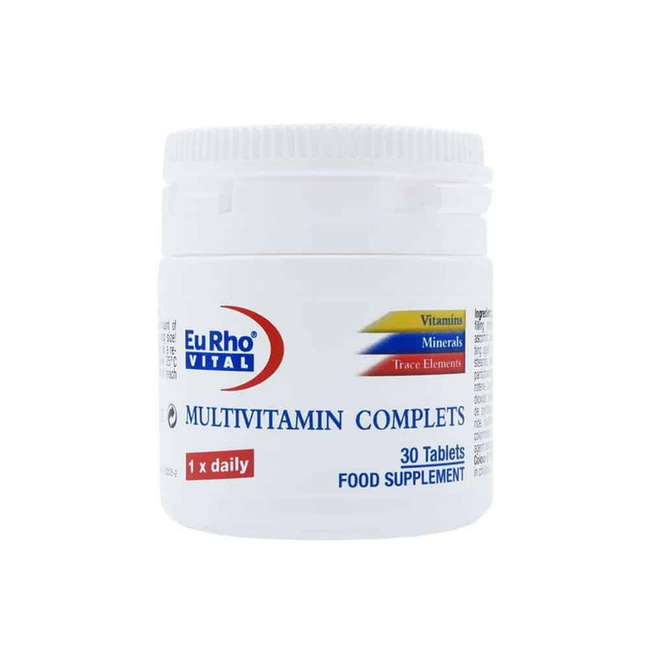 مولتی ویتامین کامپلیت یوروویتال EuRho VITAL Multivitamin Complets (30 عددی)