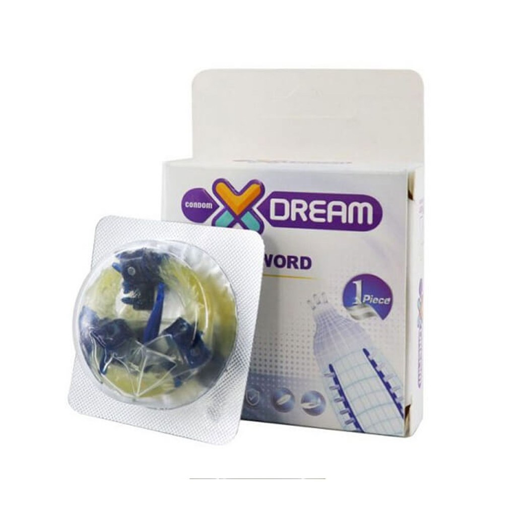 کاندوم فضایی شمشیری ایکس دریم XDream Alien SWORD بسته 1 عددی