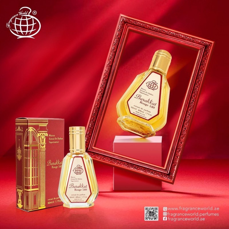 عطر ادکلن باکارات رژ قرمز فرگرانس ورد Baccarat Rouge 540 Extrait