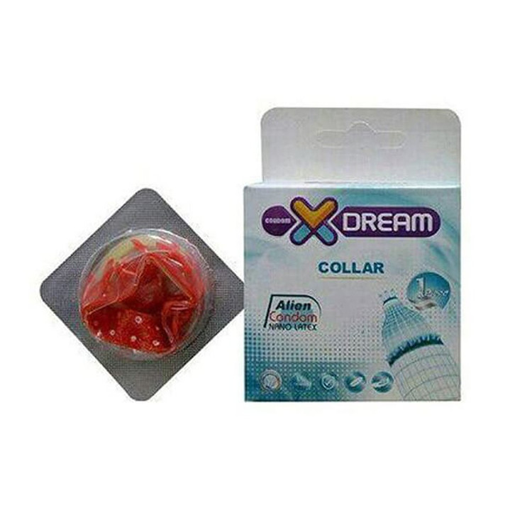 کاندوم فضایی طوقی ایکس دریم XDream Alien COLLAR بسته 1 عددی