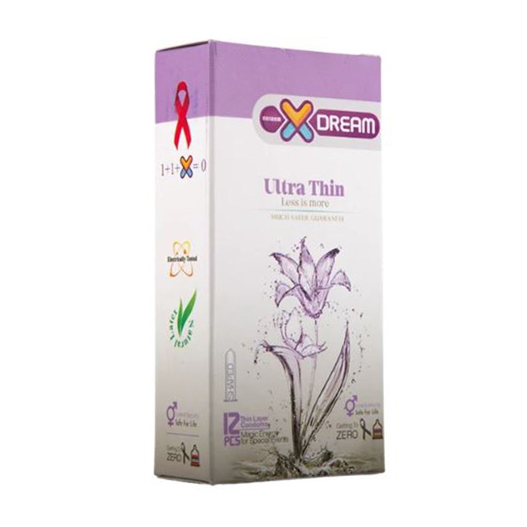 18 بسته 12 عددی کاندوم بسیار نازک ایکس دریم XDream Ultra Thin