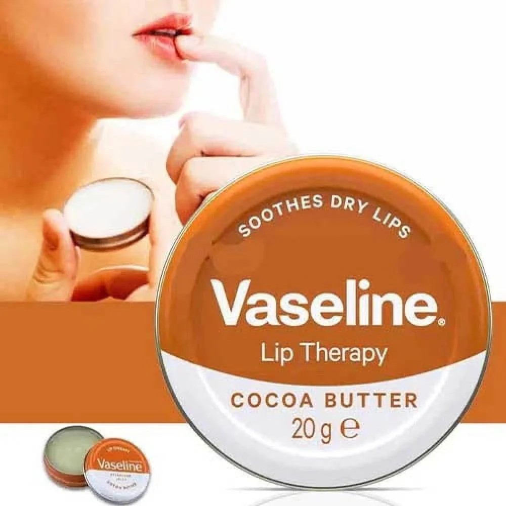 بالم لب وازلین با عصاره کاکائو Vaseline با عصاره گل رز و عصاره آلوورا