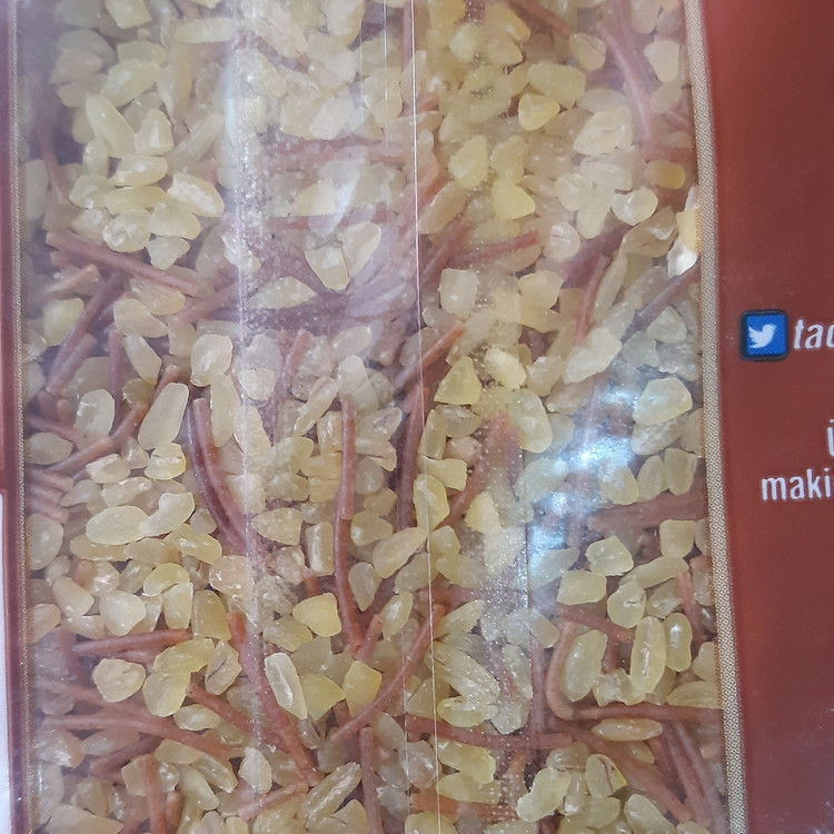 بلغور پلویی رشته دار تاچ1000 گرم ترکیه کیفیت عالی و خوشمزه از گندم مخصوص