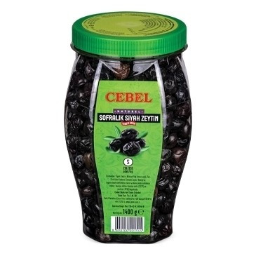 زیتون سیاه چروک چرب و طبیعی جبل Cebel ترکیه وزن 1500 گرم