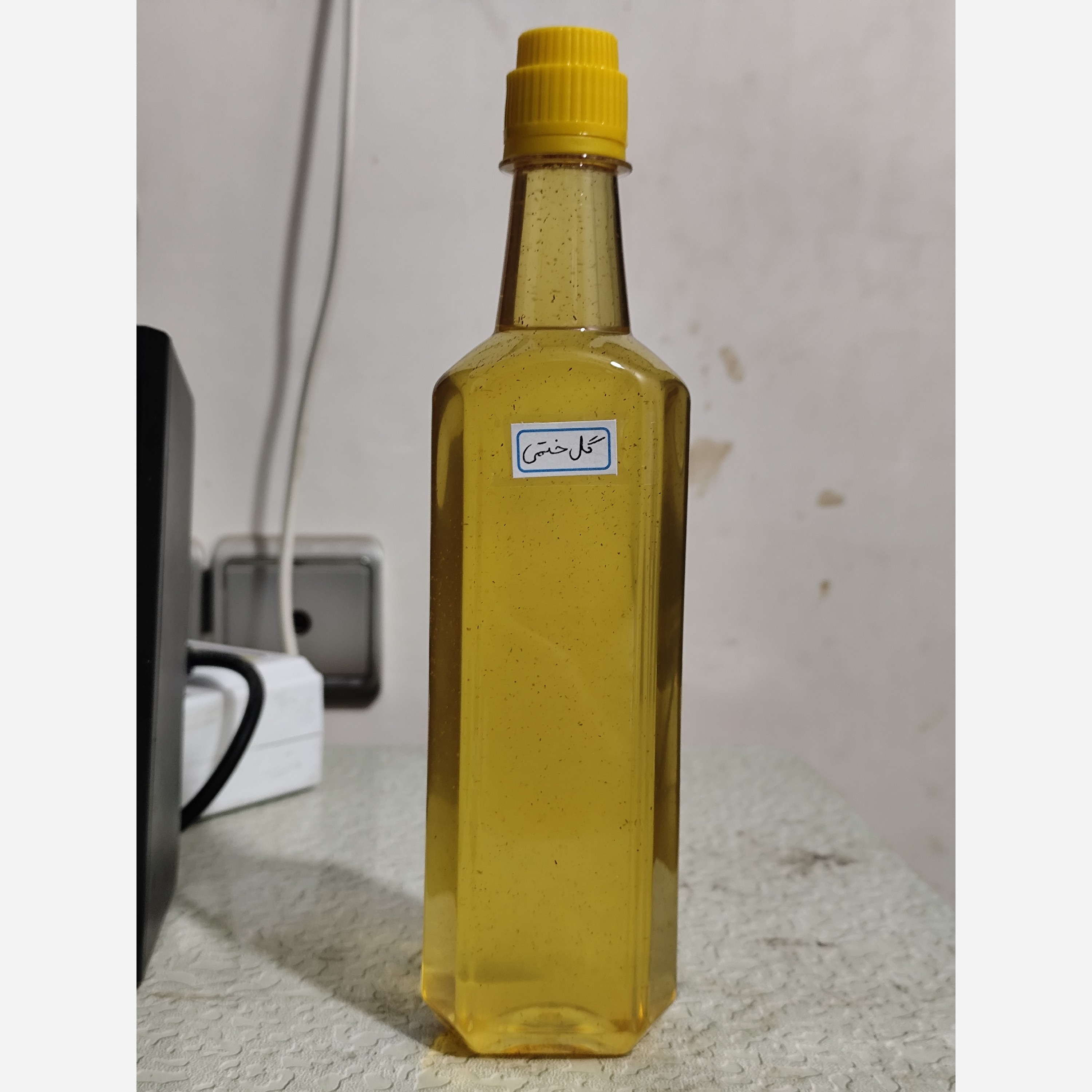 روغن گل ختمی اصل و خالص نیم لیتری زد اویلز
