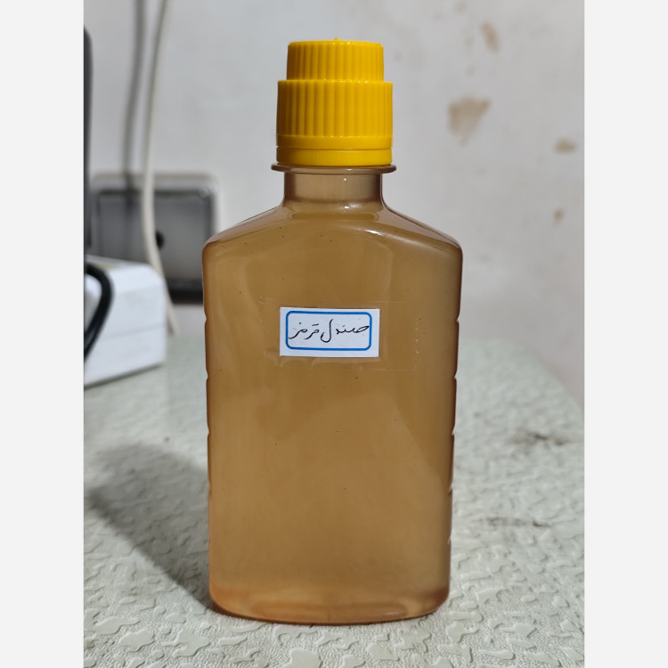 روغن چوب صندل قرمز (آکنه-لک صورت-جوش صورت-جای جوش لکه های قهوه ای-ضدلک-پرپشت کننده مو-ریزش مو) ربع لیتری