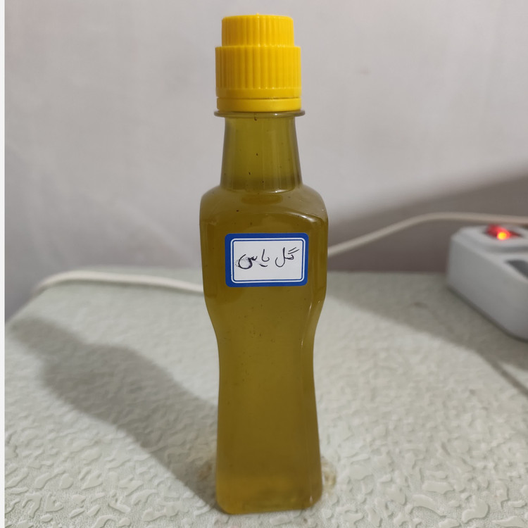روغن گل یاس (آرامش بخش جای لک آکنه کاهش درد ترک های پوستی راش پوستی سوختگی پوست خواب آرام) ربع لیتری