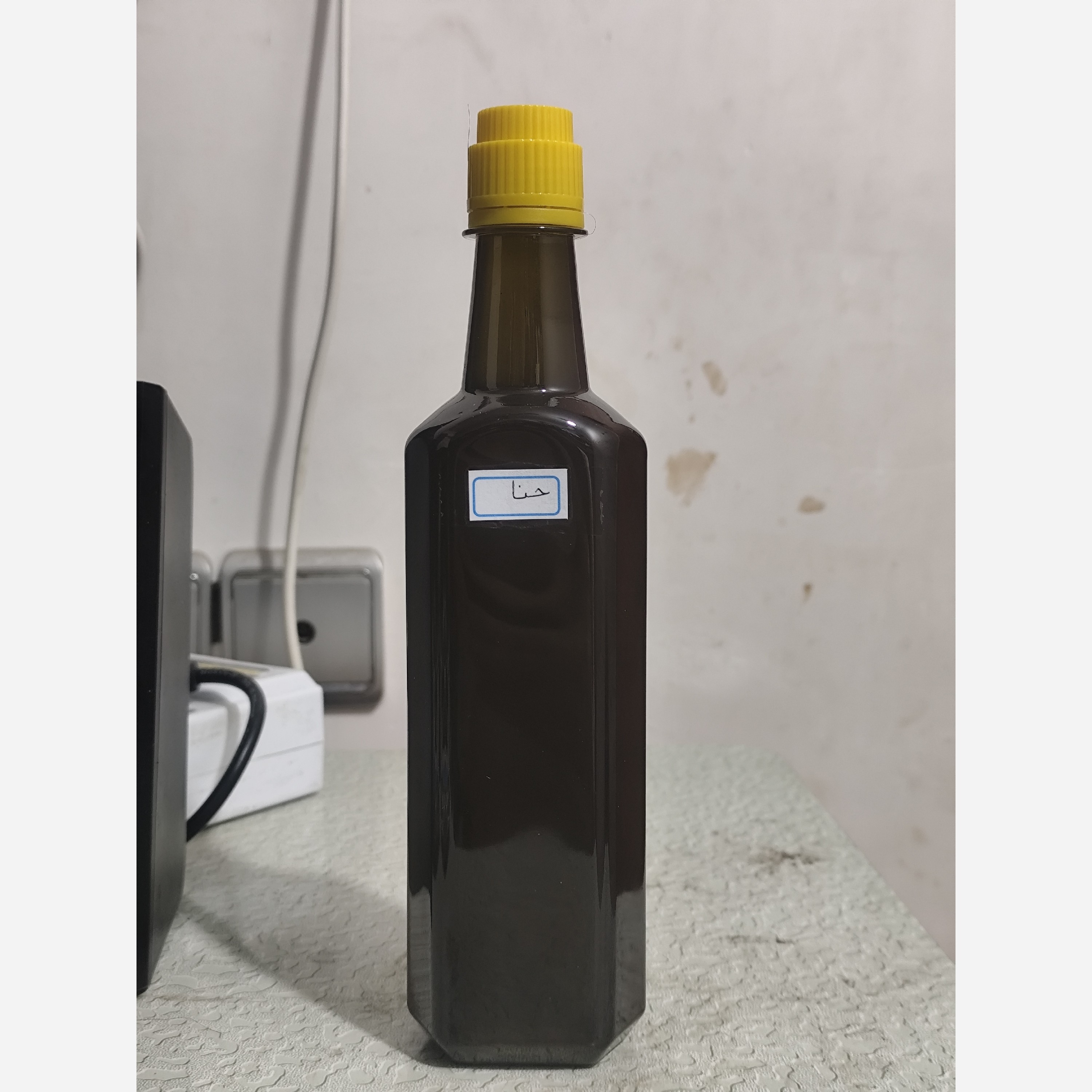 روغن حنا (پرپشت کننده مو ریزش مو تقویت مو تقویت ابرو جلوگیری از سفیدی مو شوره مو خشکی پوست سر خارش پوست سر) نیم لیتری