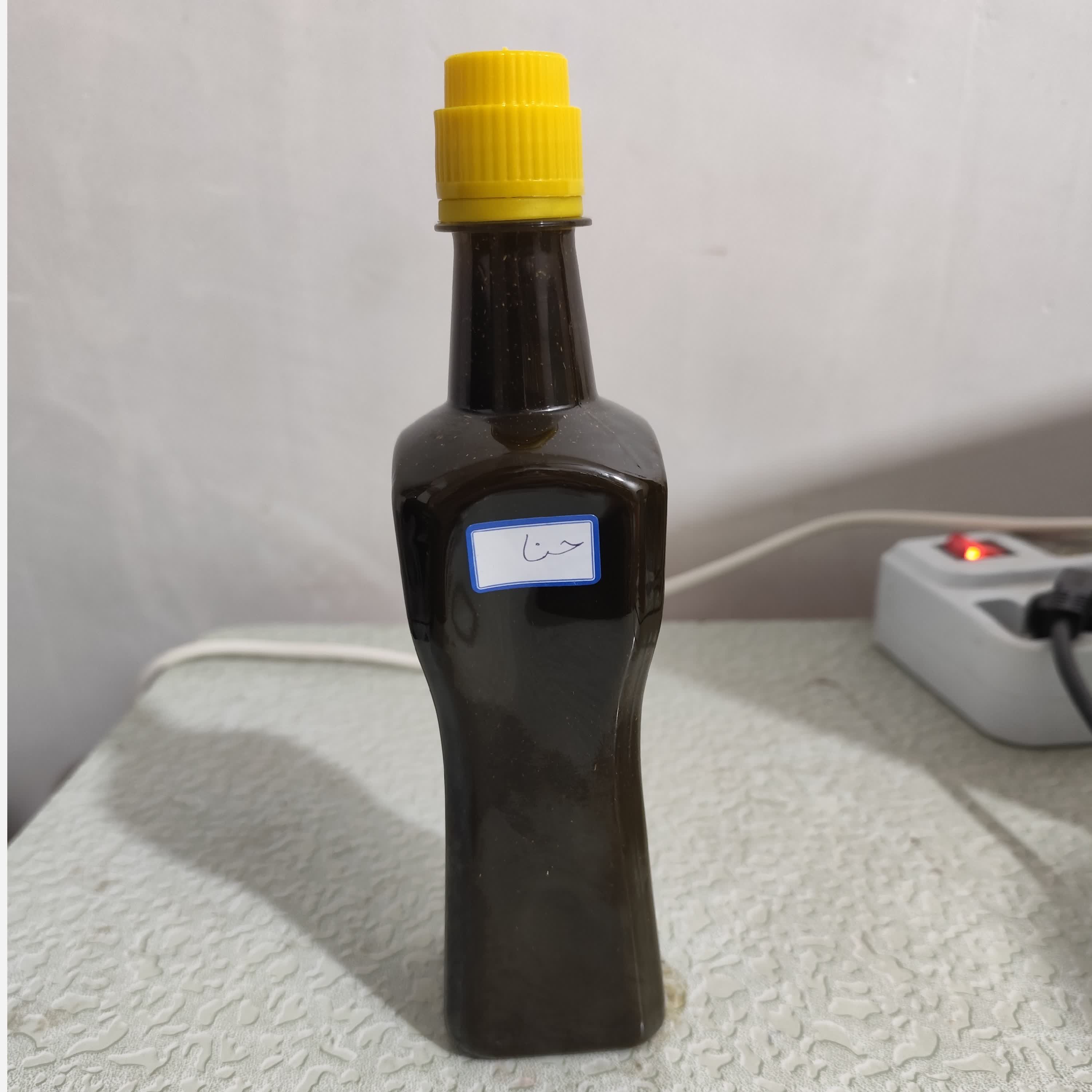 روغن حنا (پرپشت کننده مو ریزش مو تقویت مو تقویت ابرو جلوگیری از سفیدی مو شوره مو خشکی پوست سر خارش پوست سر) نیم لیتری