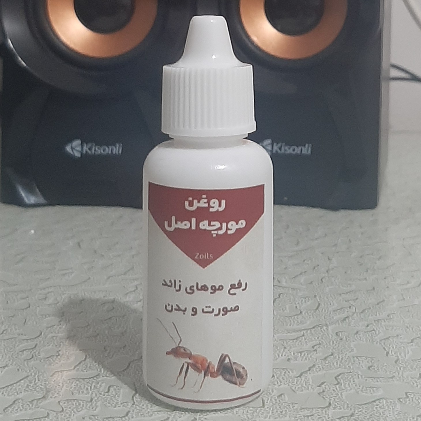 روغن مورچه شفاف زداویلز 30 میلی (رفع موهای زائد صورت و بدن)رفع موهای زاید روغن موبر نوره موی زائد