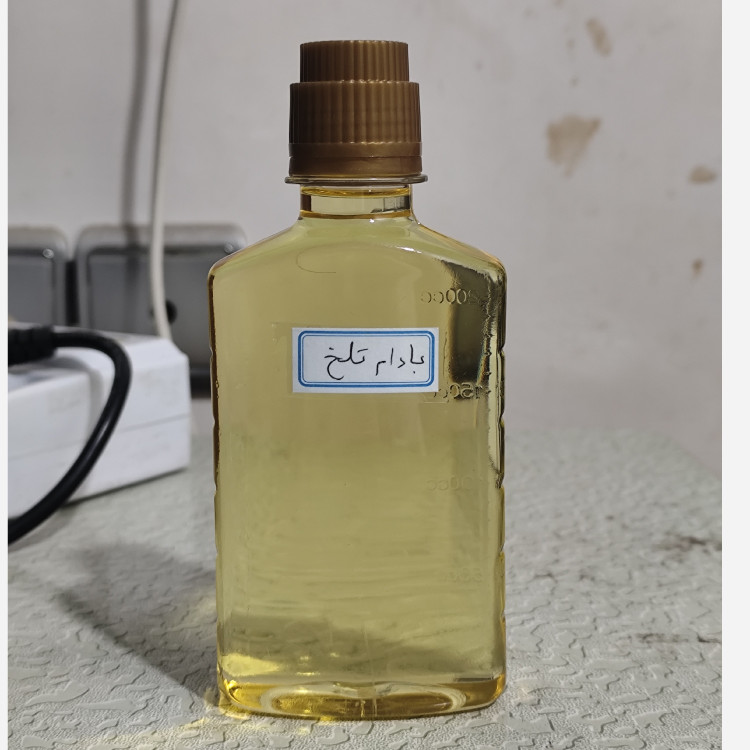روغن بادام تلخ کلدپرس ربع لیتری اصل و خالص درجه یک (لک صورت چین و چروک اگزما آبرسان پوست شوره مو تقویت ابرو)