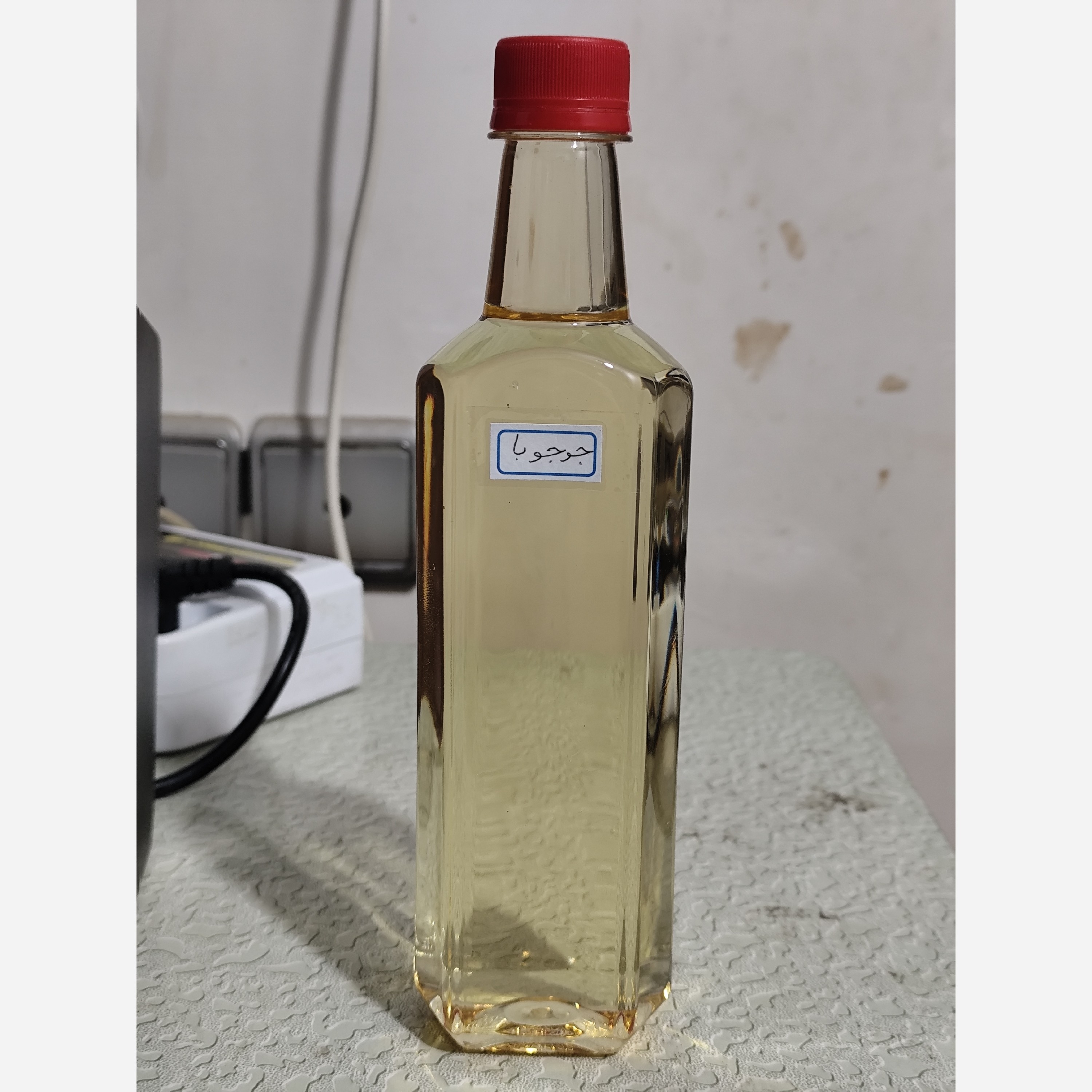 روغن جوجوبا نیم لیتری بدون بی بو اصل(چین و چروک جوش آکنه اگزما پسوریازیس خشکی لب ترک های پوستی رشد ناخن سیاهی دور چشم زگ