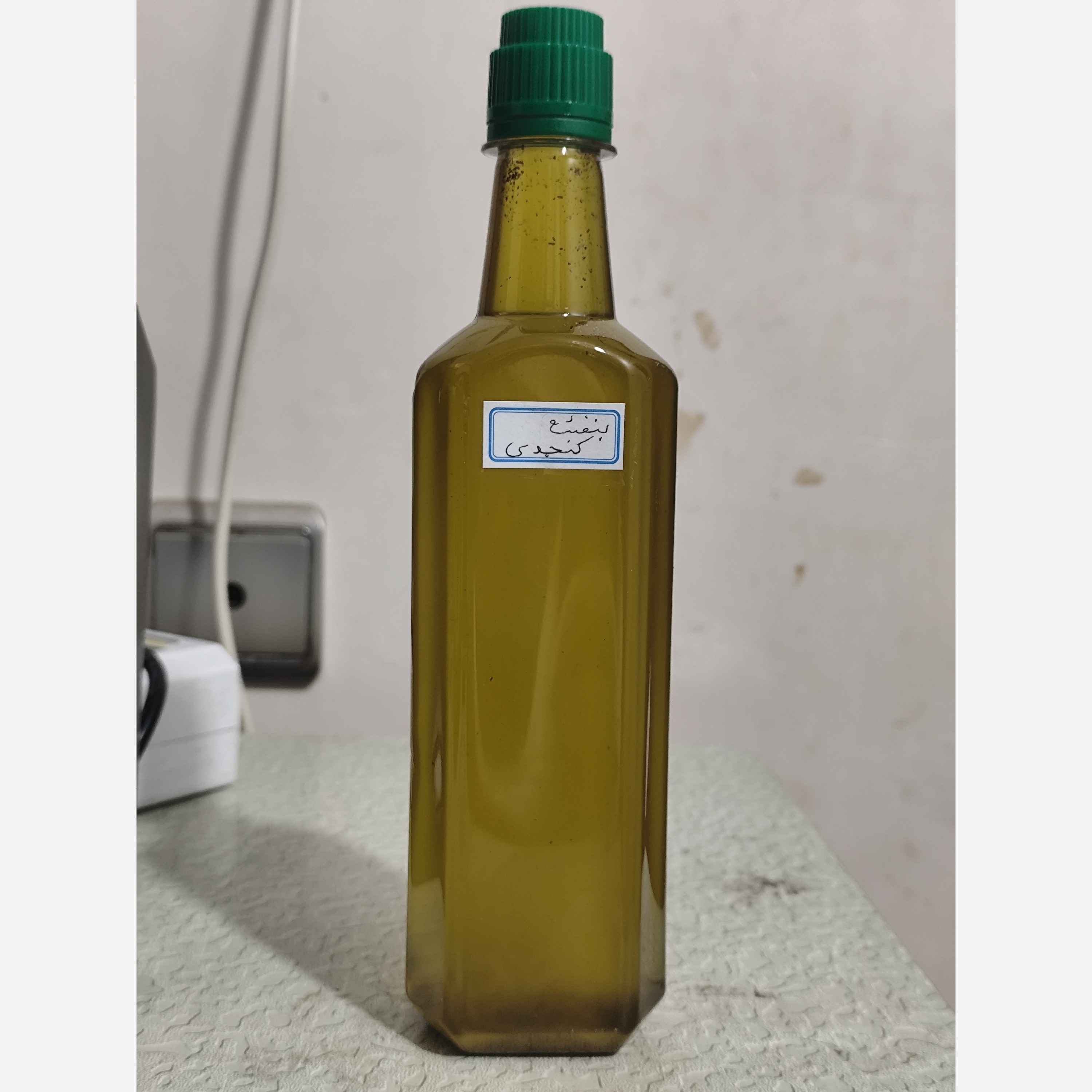 روغن بنفشه کنجد اصل و خالص نیم لیتری
