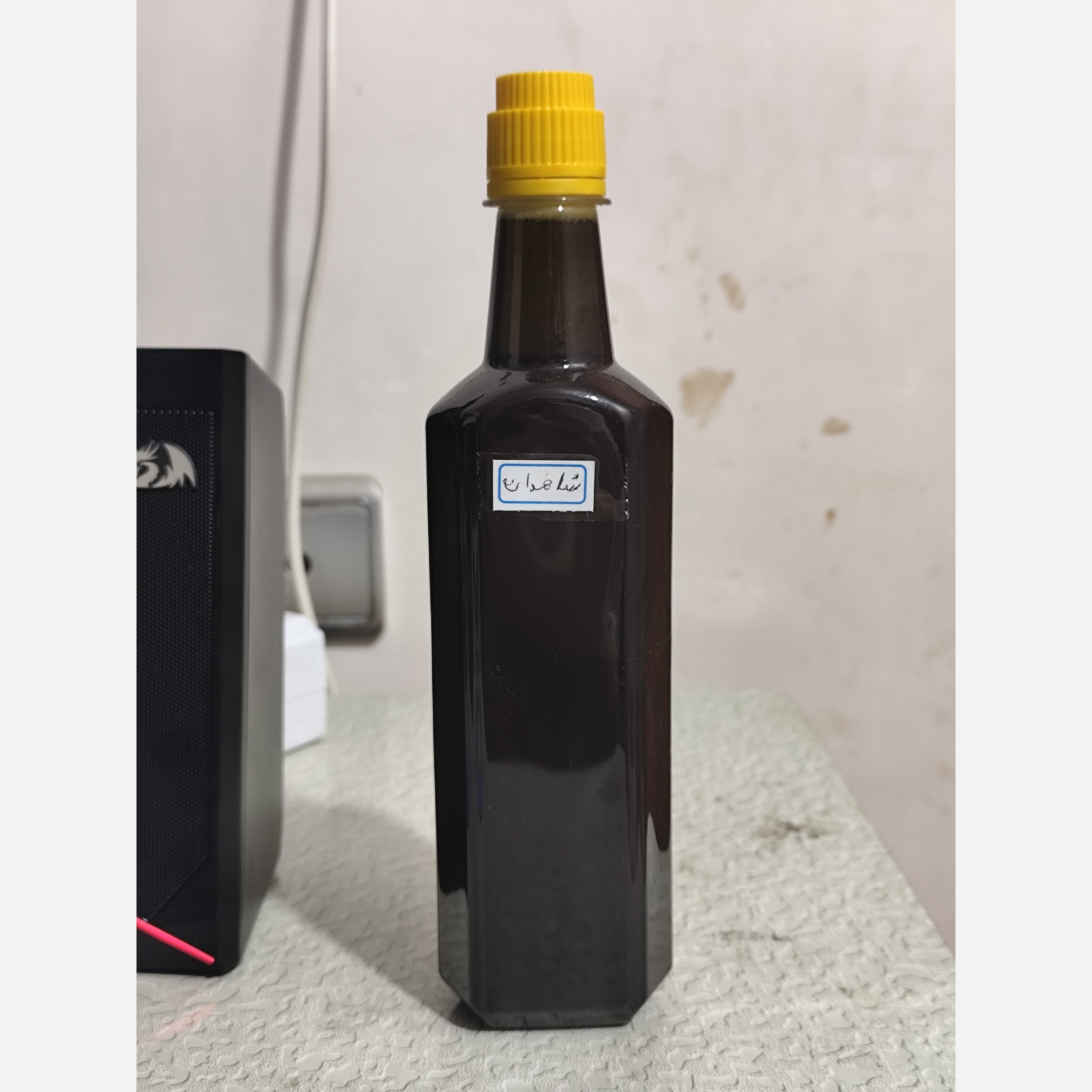 روغن شاهدانه نیم لیتری (پر شدن صورت منافذ باز سوختگی چین و چروک) خالص و اصل شاهدونه شادونه
