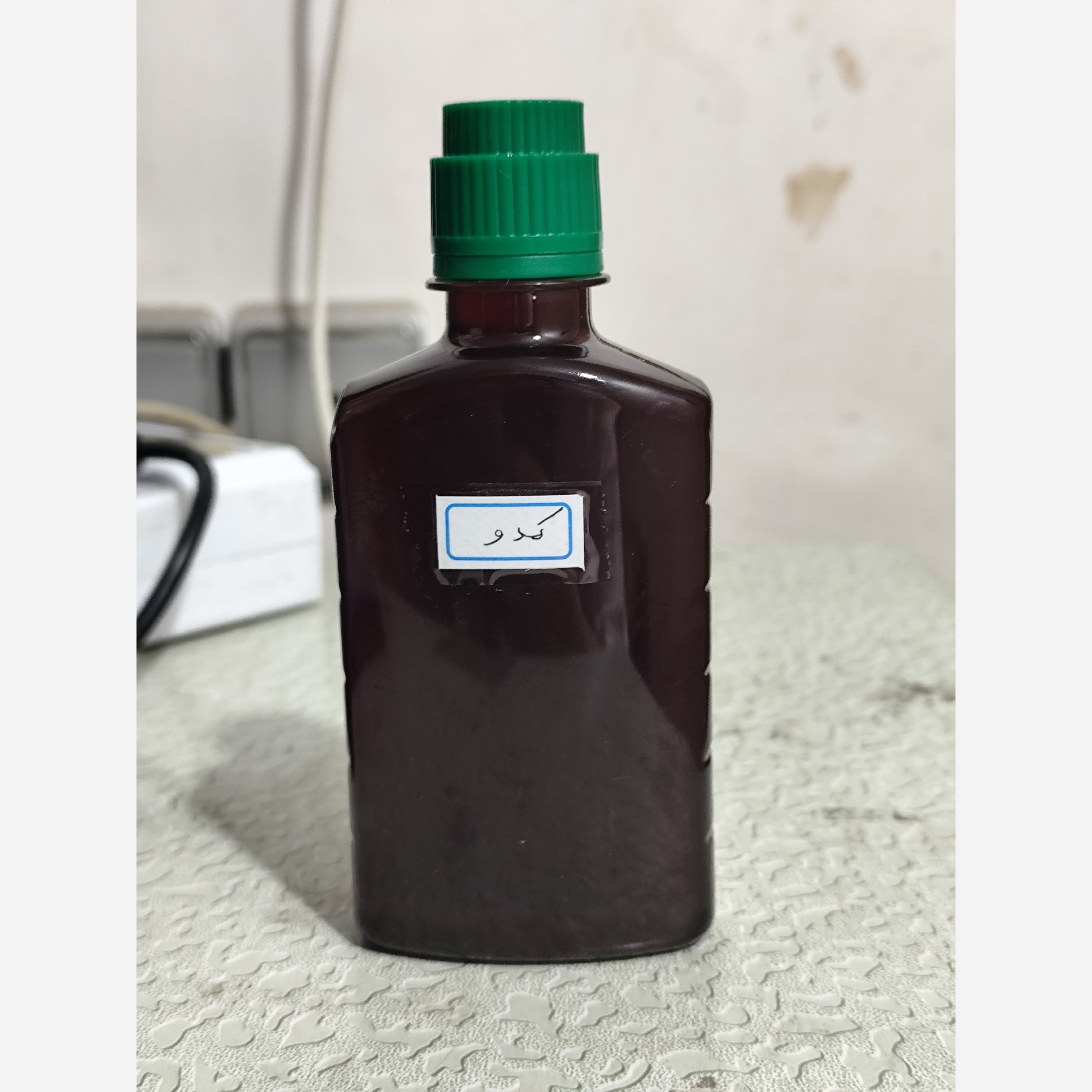 روغن تخم کدو ربع لیتری روغن تخم کدو خوراکی (پروستات - تکرر ادرار - فشار خون - دیابت) روغن کدو