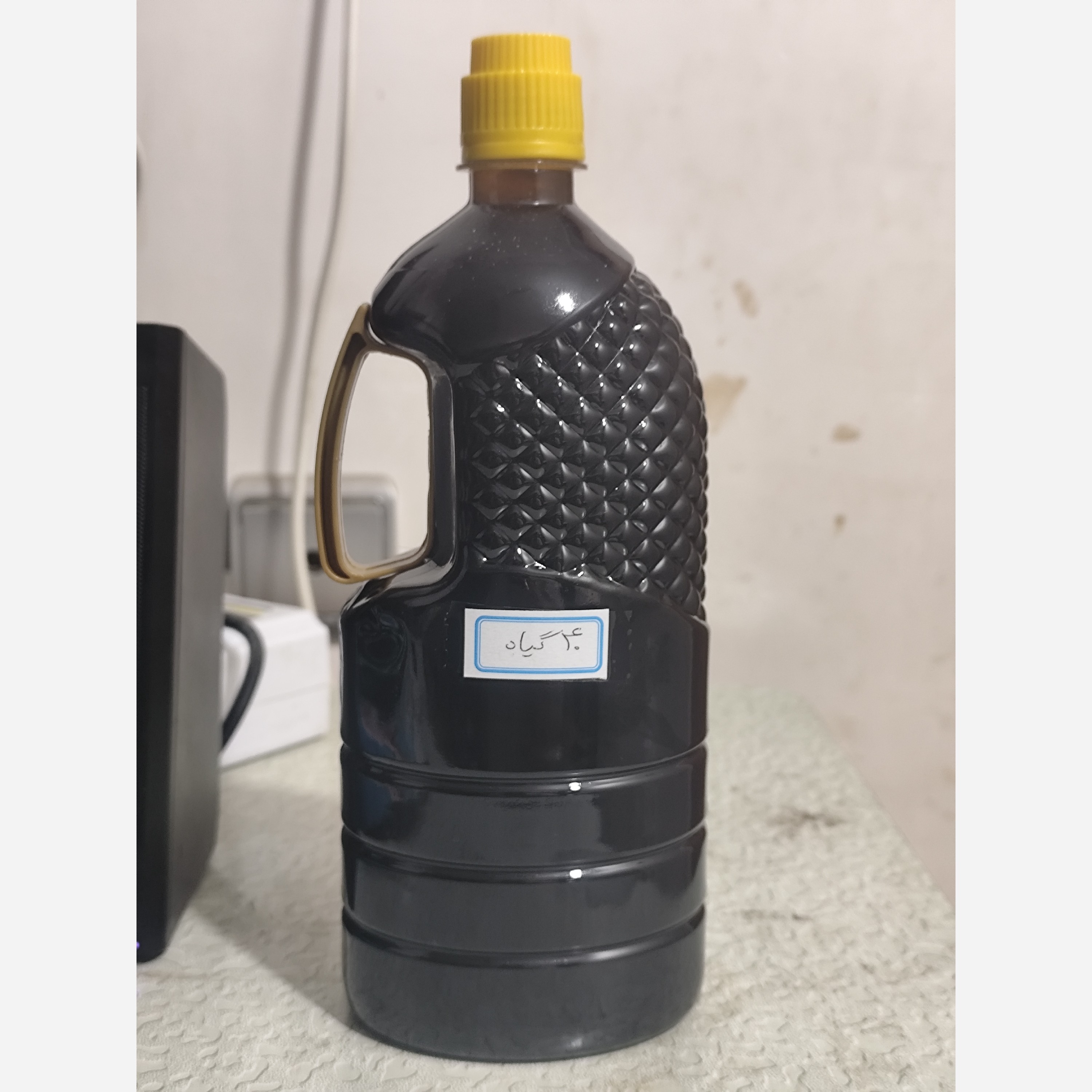 روغن 40 گیاه تسکین دهنده مفاصل اصل یک لیتری (موثر در گرفتگی عضلات و تسکین دهنده)