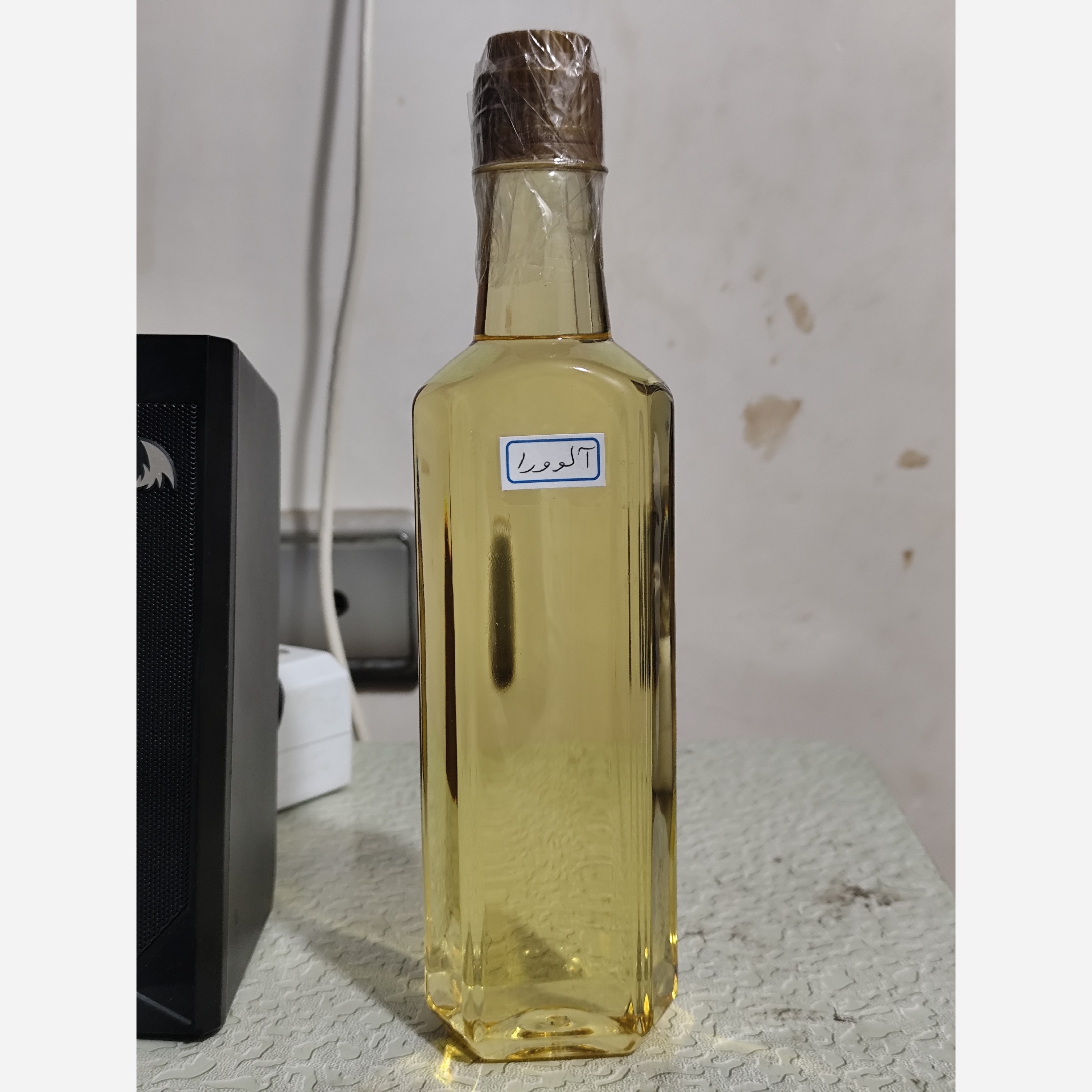 روغن آلوورا آلوئه ورا معطر نیم لیتری اصل (روشن کننده پوست-جوش صورت-لک صورت-خشکی لب-آکنه) روغن آلوورا
