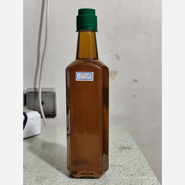 روغن کندش سوریه اصل نیم لیتری عمده اقتصادی (تقویت مو پرپشت کننده مو تقویت مژه ابرو ریش و سبیل) روغن کندوش