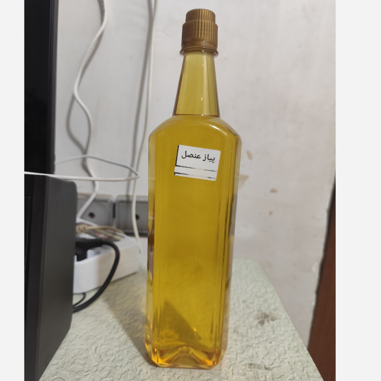 روغن پیاز عنصل (ریزش موی سکه ای-پرپشت کننده مو-پرپشت کننده ابرو-تقویت مژه-تقویت ریش و سبیل) روغن پیازعنصل