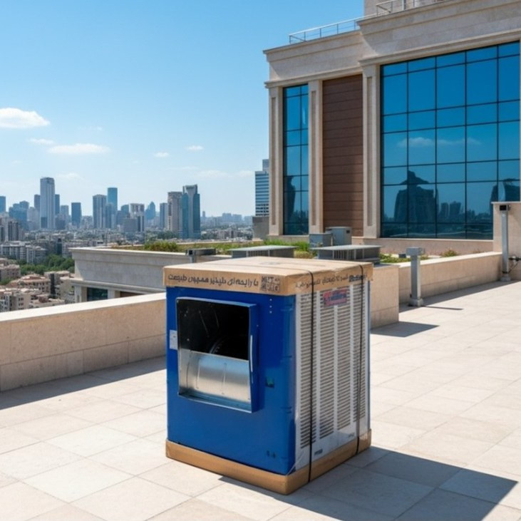 کولر آبی 8000 GENERAL موتور 3/4 موتوژن مسی (پس کرایه)