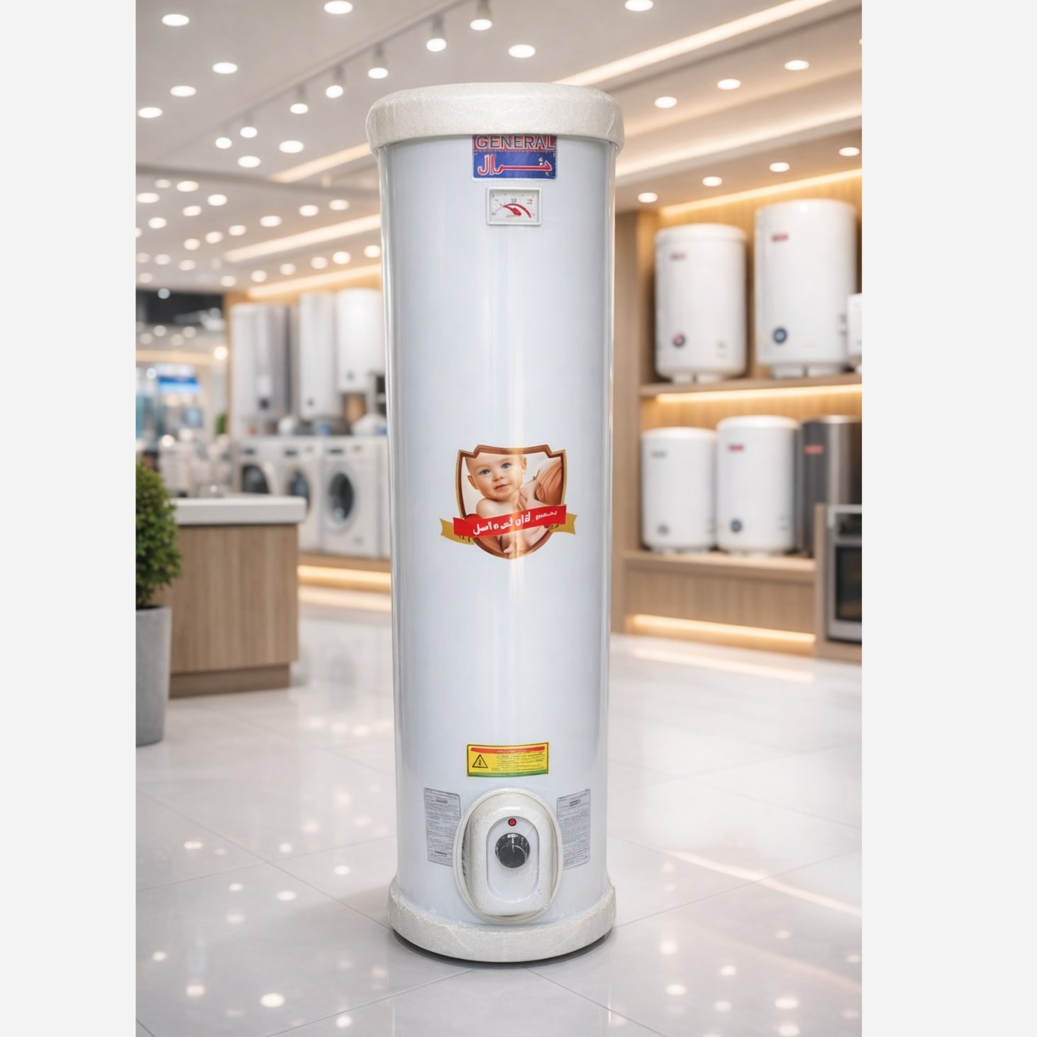 آبگرمکن برقی ایستاده 160 لیتری  ورق سنگین (پس کرایه)