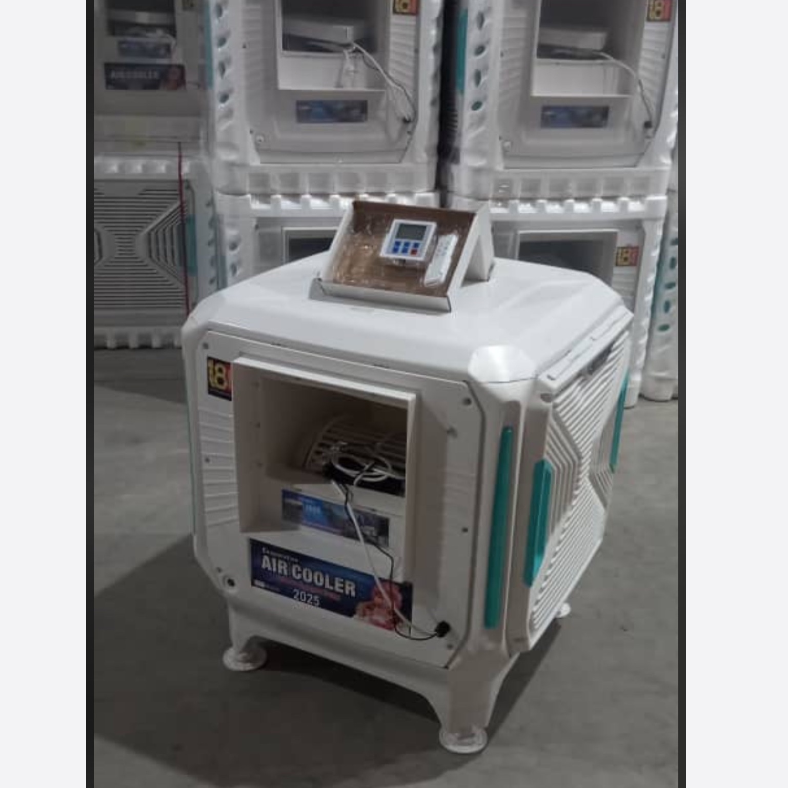 کولر آبی سلولزی پلیمری مدیا 550 وات + ریموت دار (پس کرایه)