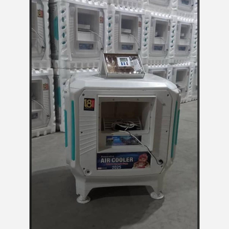 کولر آبی پلیمری سلولزی 550 وات ریموت دار (پس کرایه)