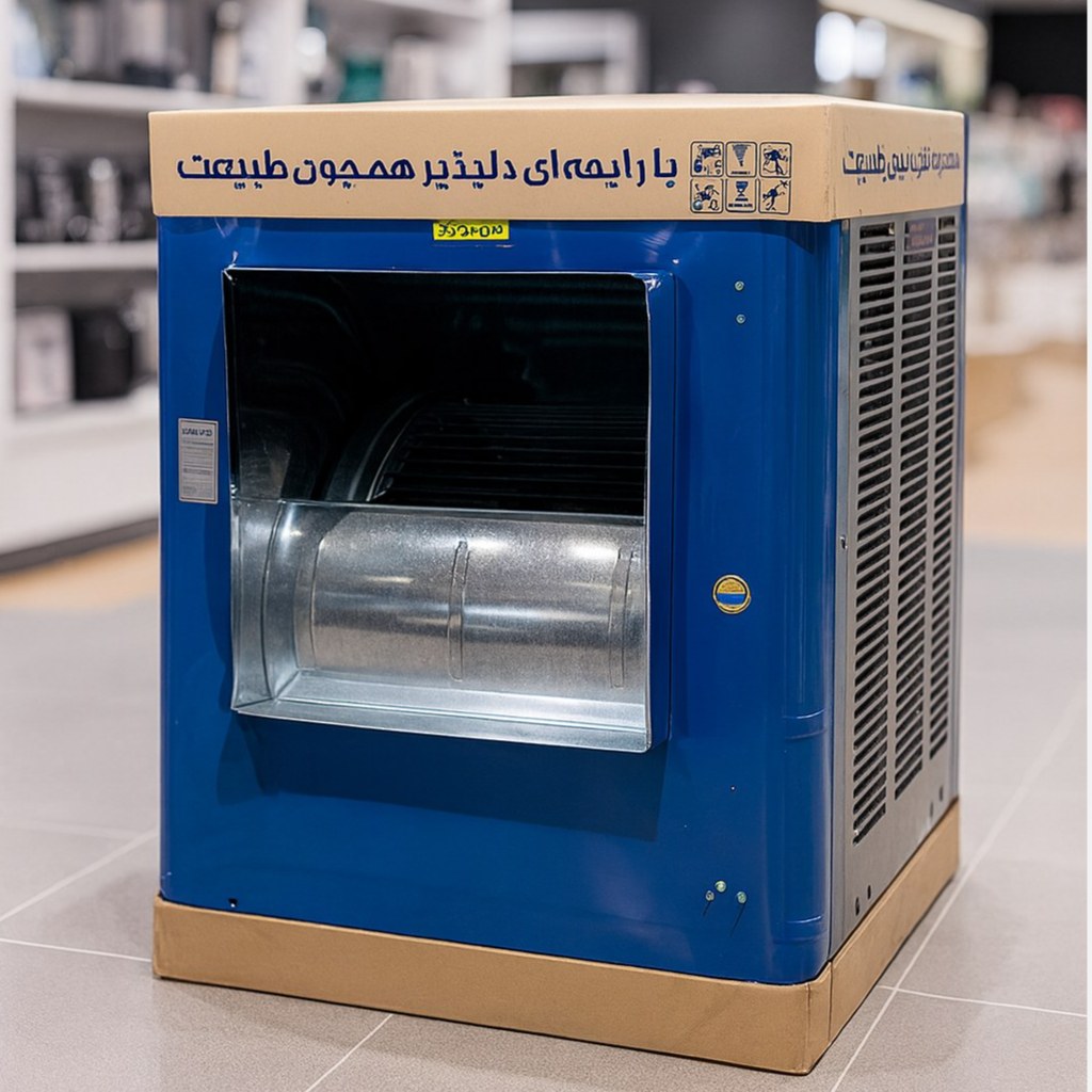 کولر آبی 7500 GENERAL با موتور پرقدرت 3.4 موتوژن مسی بزرگ (پس کرایه)