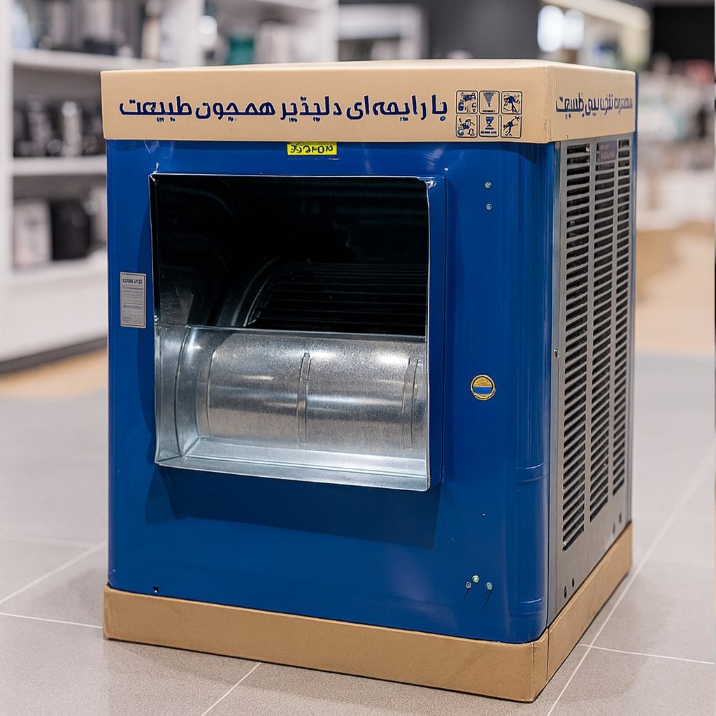 کولر آبی 7500 GENERAL با موتور پرقدرت 3/4 موتوژن مسی CRS (پس کرایه)