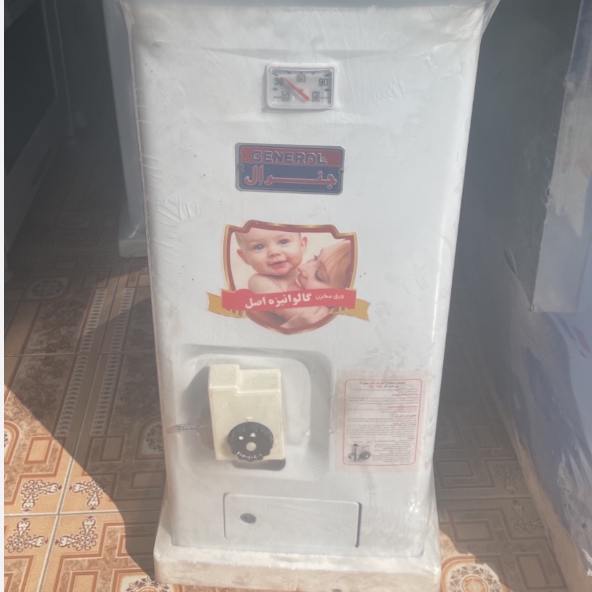 آبگرمکن گازی زود جوش جنرال 50 لیتری (ارسال رایگان)