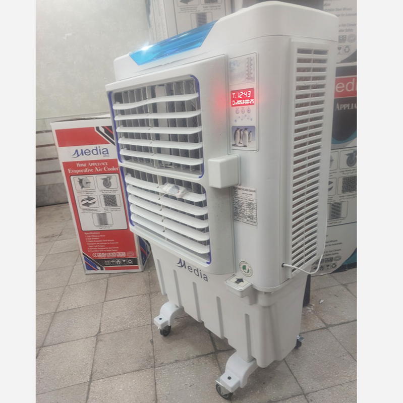 کولر پرتابل سلولزی 36000 مدیا مناسب تا 80 متر (پس کرایه)