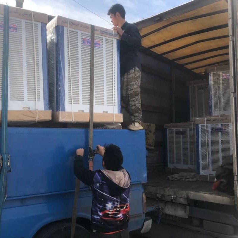 کولر آبی 7500 جنرال موتور موتوژن مسی اصل 3/4 پر قدرت (پس کرایه)