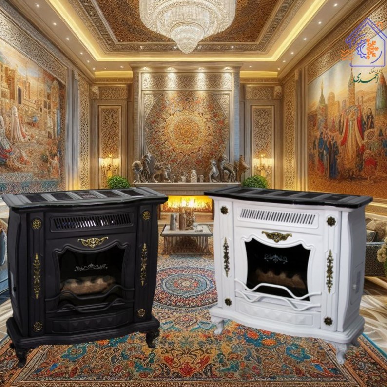 بخاری گازی شومینه 30 هزار ارنست (ارسال رایگان)
