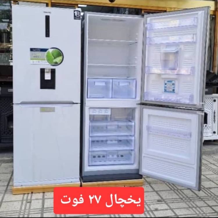 یخچال فریزر بزرگ 27فوت پیشرو آبریز دار (پس کرایه)