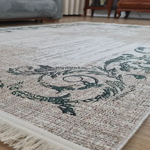 فرشینه مخمل ترک ترمز دار کد h328 حاشیه دار