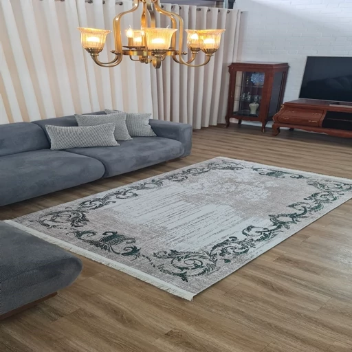 فرشینه مخمل ترک ترمز دار کد h328 حاشیه دار