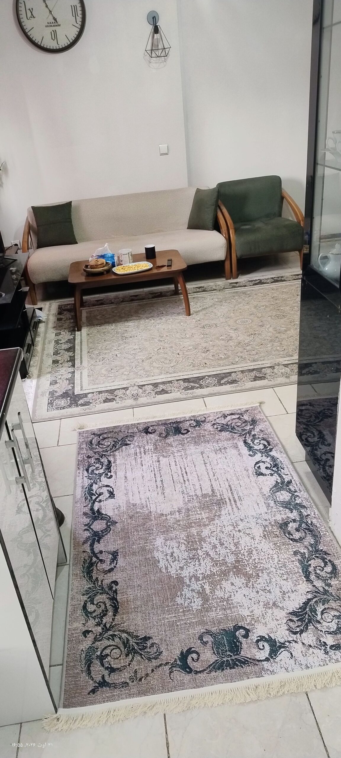 فرشینه مخمل ترک ترمز دار کد h328 حاشیه دار