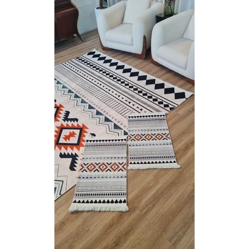 فرشینه مخمل ترک مینیمال مراکشی کد 224