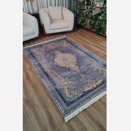 فرشینه مخمل ترک ضد لغزش مدل L422 (قابل سفارش در ابعاد دلخواه)