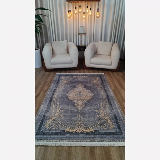 فرشینه مخمل ترک ضد لغزش مدل L422 (قابل سفارش در ابعاد دلخواه)