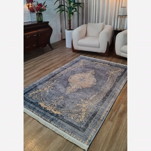 فرشینه مخمل ترک ضد لغزش مدل L422 (قابل سفارش در ابعاد دلخواه)