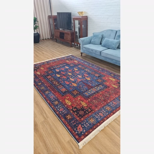 فرشینه سنتی طرح درخت زندگی کد L298
