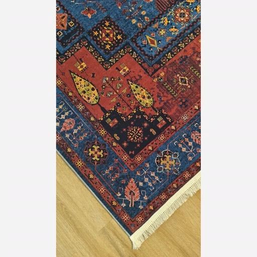 فرشینه سنتی طرح درخت زندگی کد L298