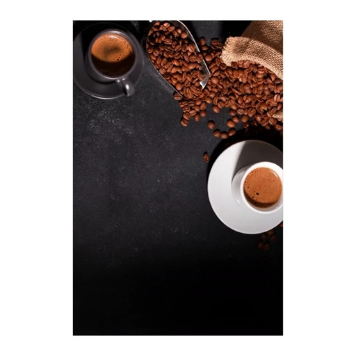 فرشینه آشپزخانه مخمل نرم و لطیف ترک طرح قهوه کد K028