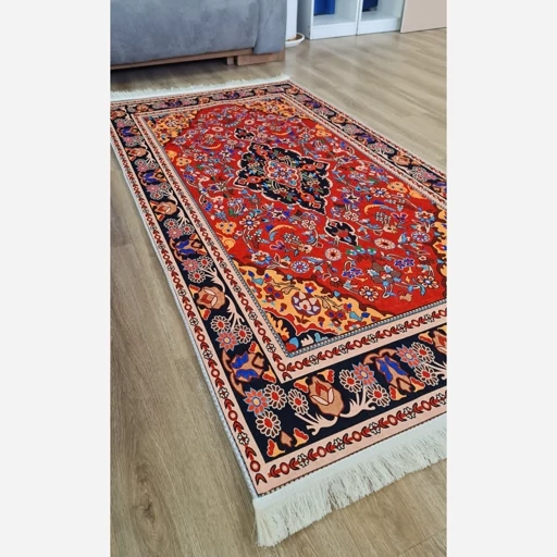 فرشینه مخمل ترک سنتی لاکی کد h161