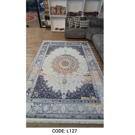 فرشینه مخمل رویه نرم و لطیف | استپ دار ، ترک سنتی وینتیج L127