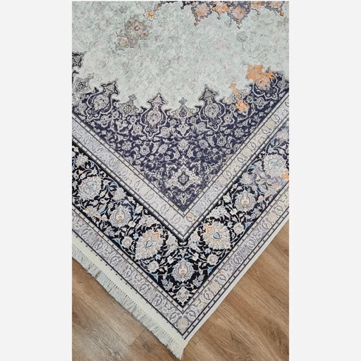 فرشینه مخمل رویه نرم و لطیف | استپ دار ، ترک سنتی وینتیج L127