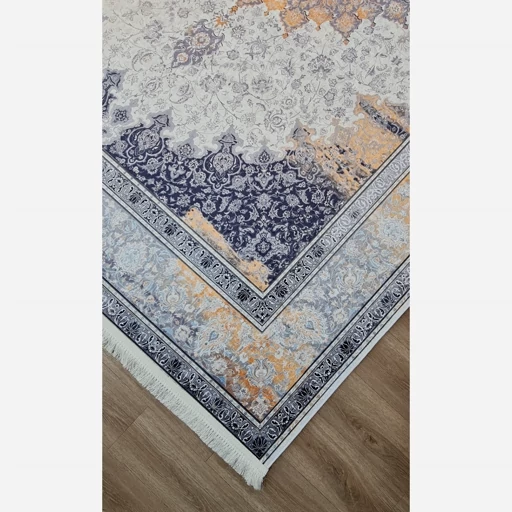 فرشینه مخمل رویه نرم و لطیف | استپ دار ، ترک سنتی وینتیج L127