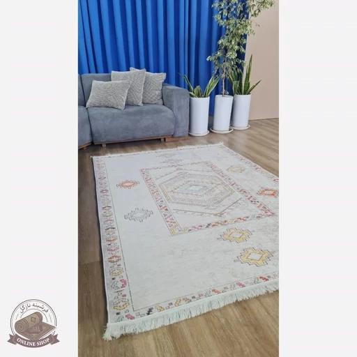 فرشینه راهرویی |جنس رویه مخمل هازان ترک| کد m126 زیره کار ضدلغزش (ابعاد دلخواه)